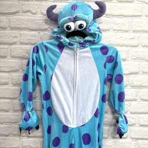 Kids Monsters INC. Sulley One Piece Halloween Costume 4T-5T Body Suit Fast Ship!
